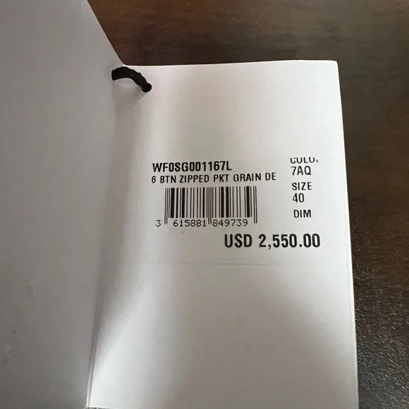 Balmain double breasted jacket size 40/usa 8 - Picture 9 of 11